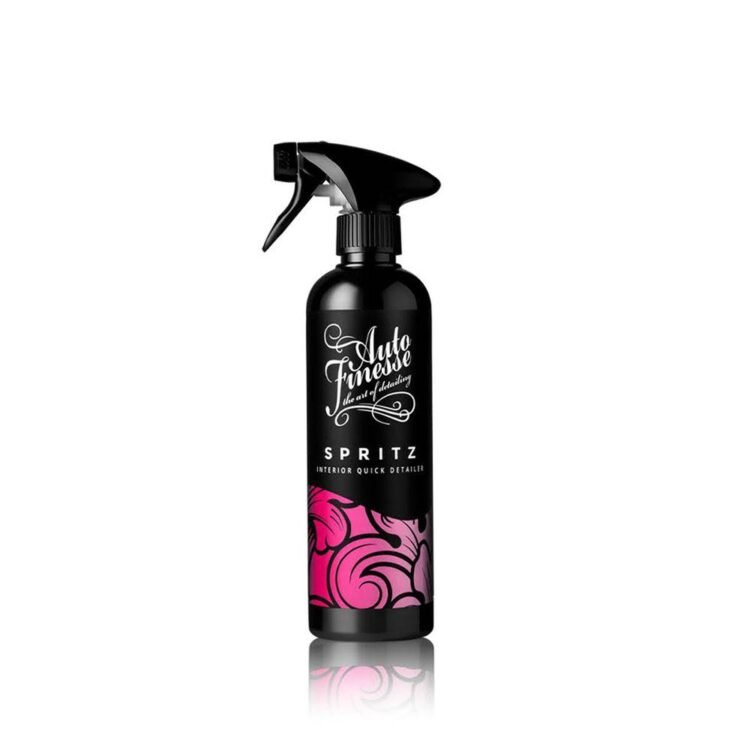 Auto Finesse Spritz brzi ditejler prikaz boce na beloj pozadini.